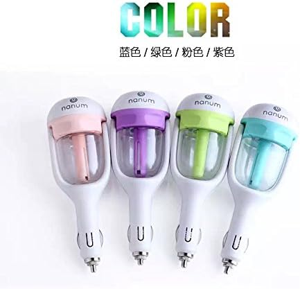 Mini Car Air Humidifier and Aromatherapy Essential Oil Diffuser （blue）