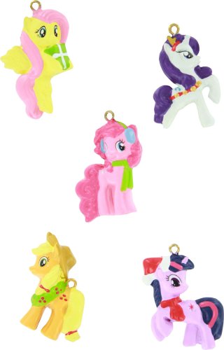 My Little Pony Kurt Adler 5-Piece Resin Ornament Set My Little Pony Kurt Adler 5-Piece Resin Ornament Set
