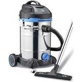 Ewt - industriel 35l inox - Aspirateur eau et poussi&egrave;re 35l 1600w bi-turbine AquaVac
