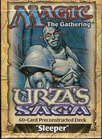 Magic the Gathering Urza's Saga Edition Sleeper Precon Theme Deck