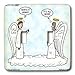 Rich Diesslins Funny Religious Light Cartoons - Heavenly Angels Question and Answer -...