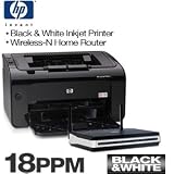 HP LaserJet Pro & D-Link Wireless N Router