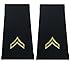 Army Uniform Epaulets - Shoulder Boards E-4 CORPORAL