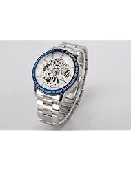 IK Mechanical Watch Mens Automatic Movement Skeleton Brand Watch - High Quality Dress Casual Wrist Watch Women