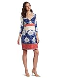 Olian Womens Chloe Faux Wrap Dress