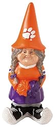 NCAA Clemson Tigers Cheerleader Garden Gnome [Sports]