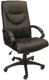 Executive Swivel Black Leather Chair