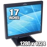  : Planar PJ17 17' LCD Monitor - 5ms, 800:1, SXGA 1280x1024, VGA(D-sub), Black, Thin Frame