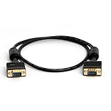 3FT SVGA Super VGA M/M Monitor Cable w/ ferrites (Gold Plated)