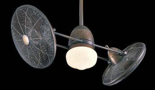 42-Inch Restoration Bronze Gyro Ceiling FanMinka-Aire Lighting (MA-F602-RRB)