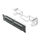 STEREN-CUSTOM INSTALL 310-320 STEREN 12 PORT MINI ACCS CAT5 PATCH PANEL