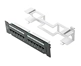 310320 CAT5 Patch Panel 12port mini