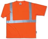 GLoWEAR 8289 Class-2 Economy T-Shirt, Orange, X-Large