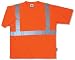 GLoWEAR 8289 Class-2 Economy T-Shirt, Orange, X-Large