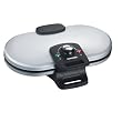 Severin WA 2102 Duo-Waffelautomat, Edelstahl-geb�rstet-schwarz / antihaft-beschichtet / 1100 W