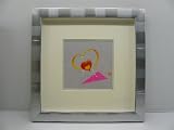 吉野公賀 作品 heart gift 1　アクリル画