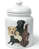 Gallery Collection Dog Breed Treat Jar - Labrador