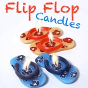 Flip Flop Candles - 4 Pack