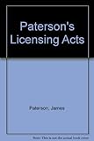Paterson's licensing acts