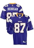 Reebok Minnesota Vikings Bernard Berrian Replica Team Color Jersey