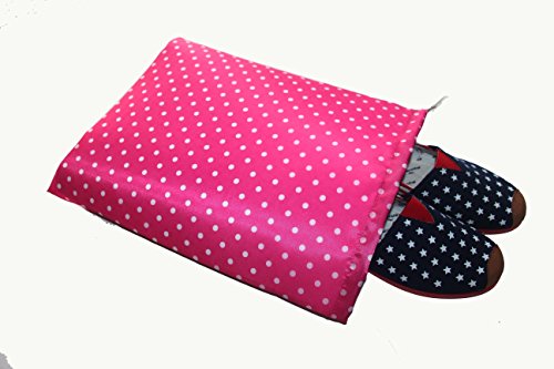 FashionBoutique waterproof Nylon shoe bags- Set of 4 high quality travel friends (15.1