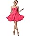 Fashion Plaza Sweetheart Strapless A-line Short Chiffon Homecoming Dress D0363
