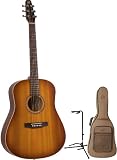 Seagull Entourage Rustic Acoustic Guitar Bundle w/Seagull Gig Bag and Guitar Stand