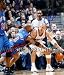 Jason Kidd Hand Signed Dribble Against Marbury 8x10 Photo