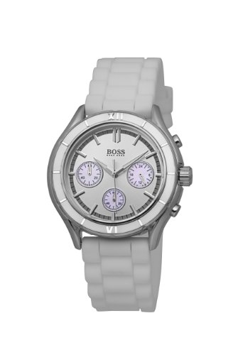 Hugo Boss Damen-Armbanduhr Ladies Iconic Chronograph Silikon 1502223
