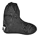 Black Waterproof Motorcycle Rain Gear Boot Shoes Cover Gaiter Side Zippered Men US 10-11