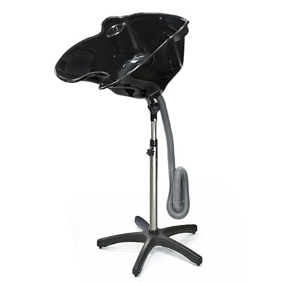 Best Choice ProductsÂ® Portable Height Adjustable Shampoo Basin Hair Treatment Bowl Salon Tool Black
