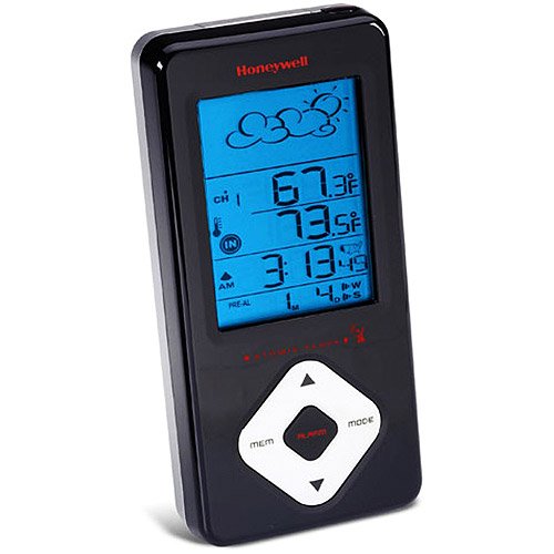 Honeywell TE532ELW Long Range Weather Forecaster with Humidity and Atomic Clock