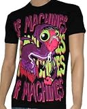 OF MACHINES - Burst - Black T-shirt