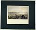 1836 Hand Coloured Print View Pays De Vaud Leasanne
