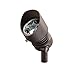 Kichler 16008AZT27 12V LED 6.5W 60-Degree Flood 2700K, Textured Architectural Bronze