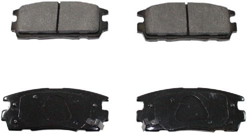 Dura International BP1275 MS Rear Semi-Metallic Brake Pad