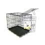 Brand New Foldable 2 Doors Dog Kennel Crate Cage 42x25x29 - DSA42