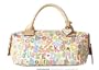 Dooney Bourke Fantasy Girly Duffle Bag Tote White