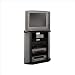 Bush Furniture Visions Corner TV Stand, Black/Silver