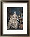 Jeanne Poisson (1721-64) the Marquise De Pompadour, 1755 Styles Framed Art Poster Print by Maurice Quentin de La Tour, 20x24