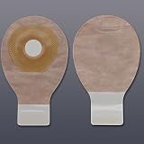 Hollister Premier Mini Drainable Pouch, Soft Flex Barrier, Lock 'n Roll Closure, Beige, Pre-Sized, Length 7", Stoma 1 3/16", 20/Bx, HOL88730