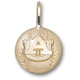 Auburn Tigers AU Baseball Pendant (14kt)