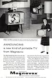Vintage Ad: 1958 Magnavox Portable TV