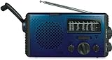 Etón FR350 Water-resistant hand-cranked AM/FM/shortwave radio Blue