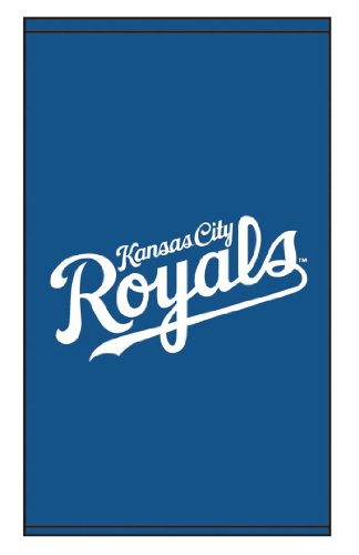 Roller Shades MLB Kansas City Royals Club Lettering - Blue Background 0562_0005