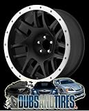 17 Inch 17x8 KMC XD SERIES wheels Bully Satin Black wheels rims