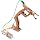 Pitsco Laser-Cut Basswood T-Bot II Hydraulic Arm