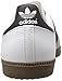 adidas Originals Men's Samba Soccer-Inspired Sneaker,White/Black/Gum,9.5 M US
