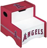 Product details for Guidecraft G11201 Los Angeles Angels Storage Step-Up Stool