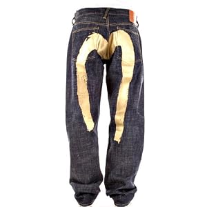 Evisu Diacock vintage cut denim jeans